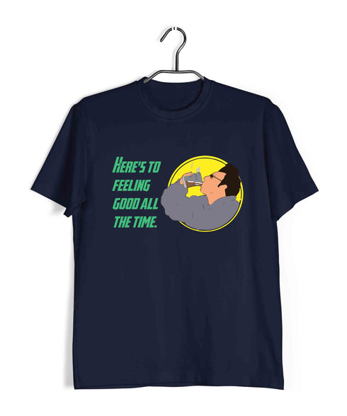 6 KRAMER TV Series Casual Graphic Printed T-Shirt for Men